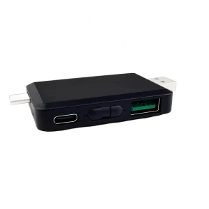 Tester USB si Type C digital Powermetru Ampmetru Voltvetru Wattmetru 4.5V-36V 5-8A - imagine 4