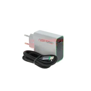 Incarcator retea Super Fast Charge Type-C - Type-C 120W TRANYOO - imagine 2