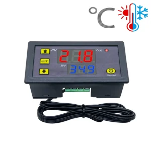 Termostat tip panou W3230 24v incalzire racire - imagine 2