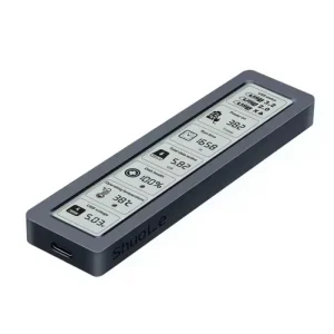 Adaptor SSD M.2 NVME la USB cablu si Type C display LCD cu informatii sentinel carcasa aluminiu - imagine 2