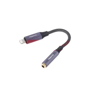 Adaptor audio jack 3.5mm - Lightning Tranyoo - imagine 1
