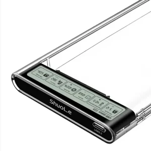 Carcasa SSD/HDD 2.5 inch hdd extern cu afisaj LCD SENTINEL - imagine 2