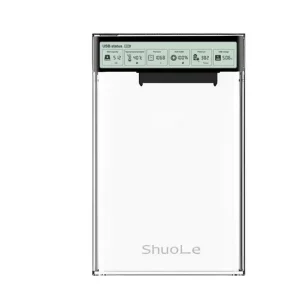 Carcasa SSD/HDD 2.5 inch hdd extern cu afisaj LCD SENTINEL - imagine 3