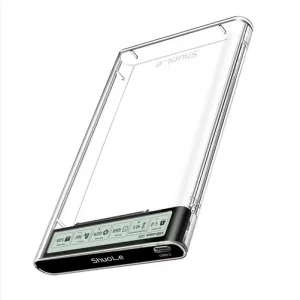 Carcasa SSD/HDD 2.5 inch hdd extern cu afisaj LCD SENTINEL - imagine 6