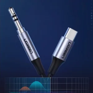 Cablu Audio USB-C - 3.5mm UGREEN 1m Gri - imagine 7