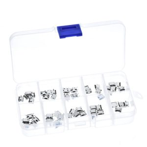 SET 50 BUC/10 MODELE MICRO USB CONECTOR SOCKET LENOVO SAMSUNG SONY HUAWEI - imagine 2