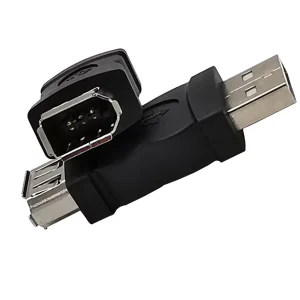 Adaptor USB tata la Firewire IEEE 1394 6pin mama - imagine 1