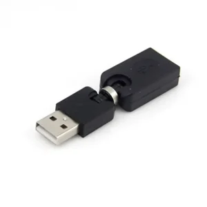 Adaptor USB Mama USB Tata flexibil 360 grade 2.0 - imagine 1