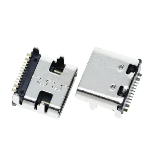 Conector Type C SMT USB 3.1 16pin mama charging port telefoane tablete - imagine 6
