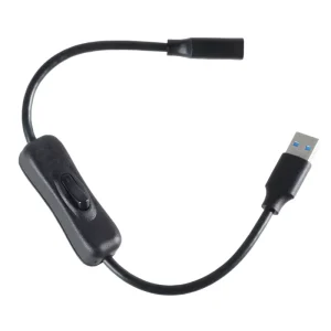 Cablu USB 3.0 prelungitor cu intrerupator switch ON OFF incarcare/date - imagine 2