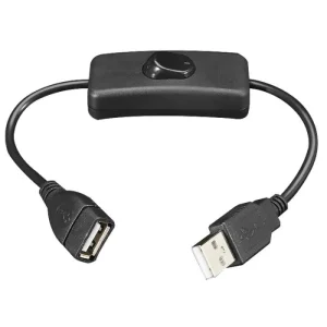 Cablu USB prelungitor cu intrerupator switch ON OFF v2 - imagine 1