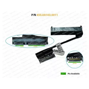 Conector Adaptor Dell Latitude E3480 E3580 3480 3580 FD9M5 0FD9M5 450.0A103.0011 - imagine 2