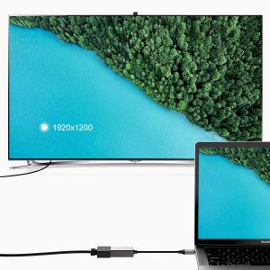 Adaptor Type C la VGA carcasa aluminiu Inateck - imagine 6