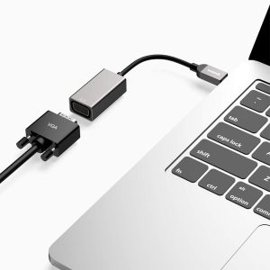 Adaptor Type C la VGA carcasa aluminiu Inateck - imagine 2