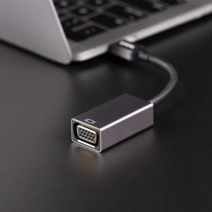 Adaptor Type C la VGA carcasa aluminiu Inateck - imagine 5