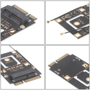 Adaptor slot wi-fi M.2 NGFF To Mini PCI-E adaptor M.2 wireless wlan card laptop - imagine 4