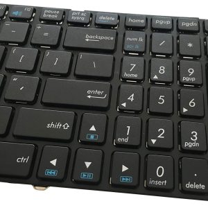 Tastatura laptop pentru ASUS K52 G73 X53 x54 X55A G60 R503C X55VD cu rama - imagine 6