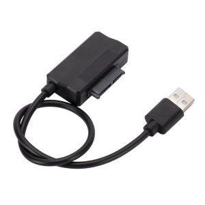 ADAPTOR USB CD DVD SATA 13 PINI LA USB 2.0 PENTRU PC LAPTOP NOTEBOOK - imagine 5