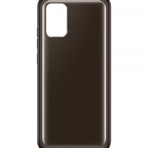 Husa Samsung Galaxy A02S Soft Clear Cover Black - imagine 3