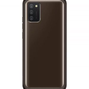Husa Samsung Galaxy A02S Soft Clear Cover Black - imagine 2