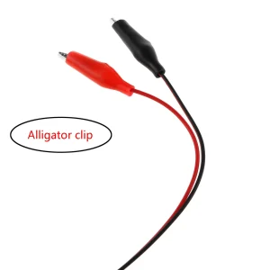 Cablu USB - Clesti Rosu Negru Sursa alimentare 50 cm - imagine 3