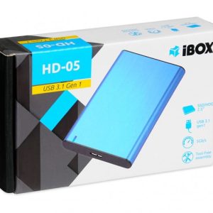 HDD Rack i-BOX , 2.5" IEUHDD5BL, USB 3.1 (Blue) - imagine 8
