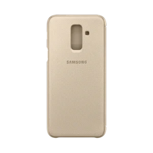 Husa Samsung Galaxy A6+ 2018 Wallet Cover aurie EF-WA605CFEGWW originala - imagine 8