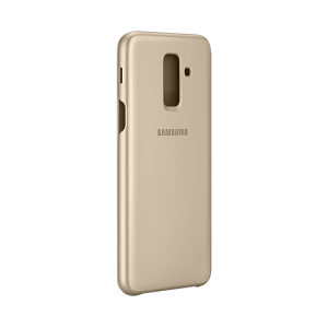 Husa Samsung Galaxy A6+ 2018 Wallet Cover aurie EF-WA605CFEGWW originala - imagine 4