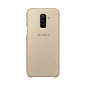Husa Samsung Galaxy A6+ 2018 Wallet Cover aurie EF-WA605CFEGWW originala - imagine 5