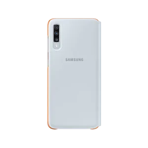 Husa Samsung Galaxy A70 Wallet Cover alba originala - imagine 2