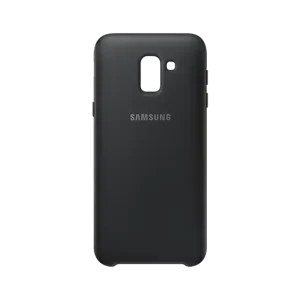 Husa Samsung Galaxy J6 2018 dual layer cover neagra EF-PJ600CBEGWW