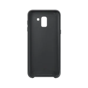 Husa Samsung Galaxy J6 2018 dual layer cover neagra EF-PJ600CBEGWW - imagine 3