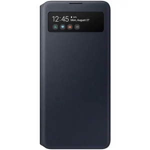 Husa Wallet S View Samsung Galaxy A51 black EF-EA515PBEGEU - imagine 1