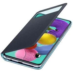 Husa Wallet S View Samsung Galaxy A51 black EF-EA515PBEGEU - imagine 4