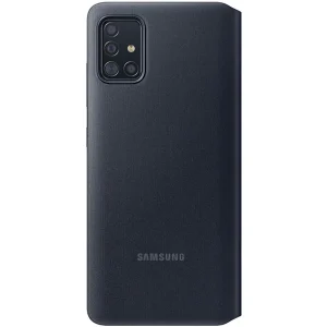Husa Wallet S View Samsung Galaxy A51 black EF-EA515PBEGEU - imagine 2
