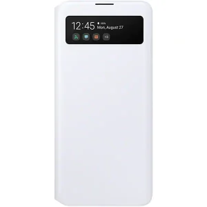 Husa Wallet S View Samsung Galaxy A51 white EF-EA515PWEGEU - imagine 1