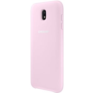 Husa Samsung Galaxy J3 2017 dual layer cover pink - imagine 2