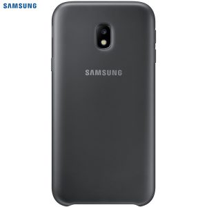 Husa Samsung Galaxy J3 2017 dual layer cover neagra - imagine 2