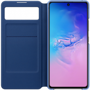 Husa Samsung Galaxy S10 Lite S View Wallet neagra originala - imagine 3