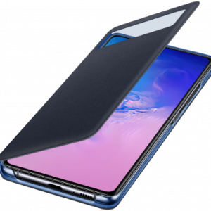 Husa Samsung Galaxy S10 Lite S View Wallet neagra originala - imagine 2