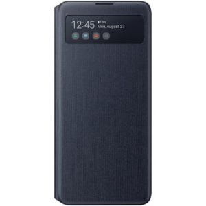 Husa Samsung Galaxy Note 10 Lite S View Wallet Cover originala neagra EF-EN770 - imagine 2