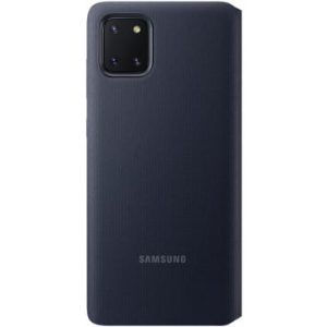 Husa Samsung Galaxy Note 10 Lite S View Wallet Cover originala neagra EF-EN770 - imagine 3