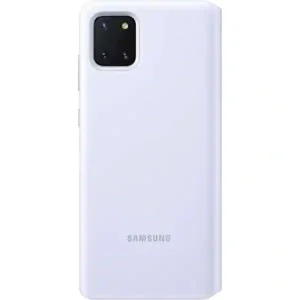 Husa Samsung Galaxy Note 10 Lite S View Wallet Cover originala alba EF-EN770 - imagine 2
