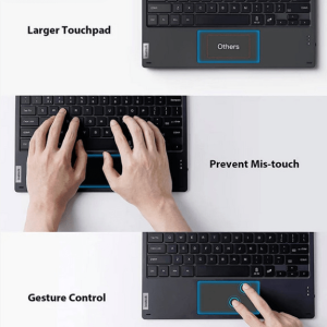 Tastatura pentru Microsoft Surface Pro 4/5/6/7/7+ Bluetooth 5.0 iluminare de fundal in 7 culori Gri Inateck - imagine 2
