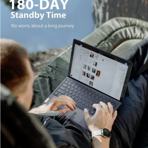 Tastatura pentru Microsoft Surface Pro 4/5/6/7/7+ Bluetooth 5.0 iluminare de fundal in 7 culori Gri Inateck - imagine 4