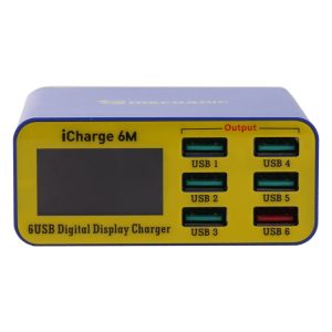 Statie incarcare 6 porturi usb QC 3.0 fast charging Mechanic - imagine 5
