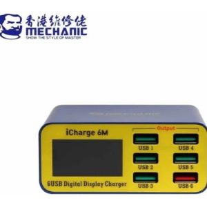 Statie incarcare 6 porturi usb QC 3.0 fast charging Mechanic - imagine 4