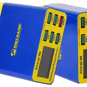 Statie incarcare 6 porturi usb QC 3.0 fast charging Mechanic - imagine 3
