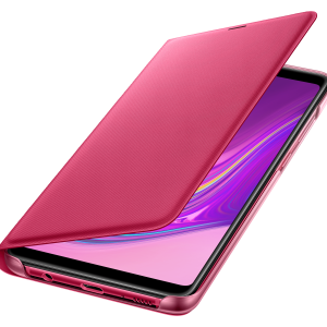 Husa Samsung Galaxy A9 Wallet Cover pink - imagine 2