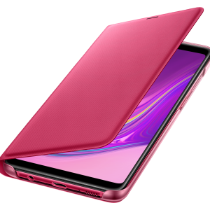 Husa Samsung Galaxy A9 Wallet Cover pink - imagine 2